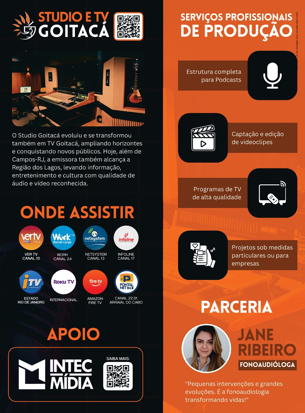 Studio e TV Goitacã